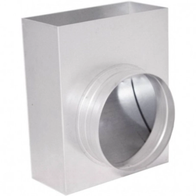 Kształtka wentylacyjna z wylotem okrągłym 200x50 - FI.125mm